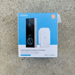 Video Doorbell Pro Wireless, Battery-Powered with Wi-Fi Homebase