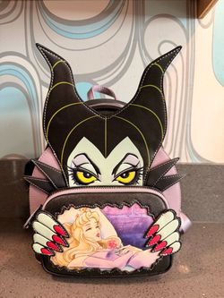 Loungefly Disney Villains Scene Maleficent Sleeping Beauty Women's Double Strap