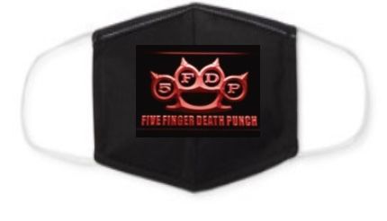 5 Finger Death Punch Decretive Face Mask