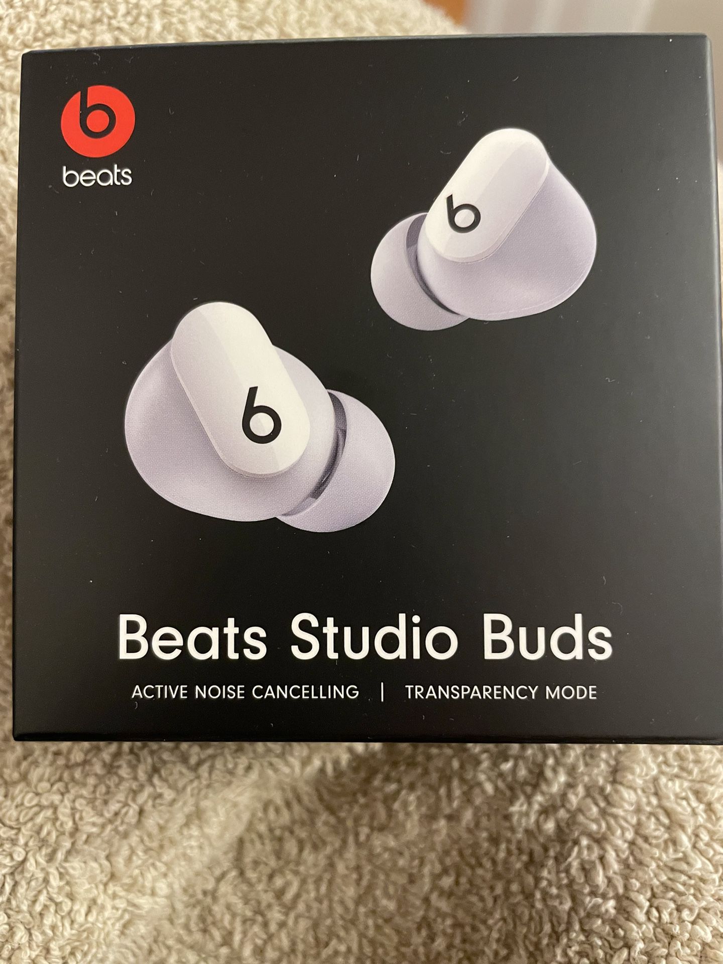 Beats Studio Buds True Wireless Noise Cancelling Earphones – Beats White