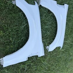 2019 Ford F250 Super Duty Driver And Passenger Fenders White