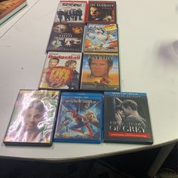 Collection Of 9 DVDs