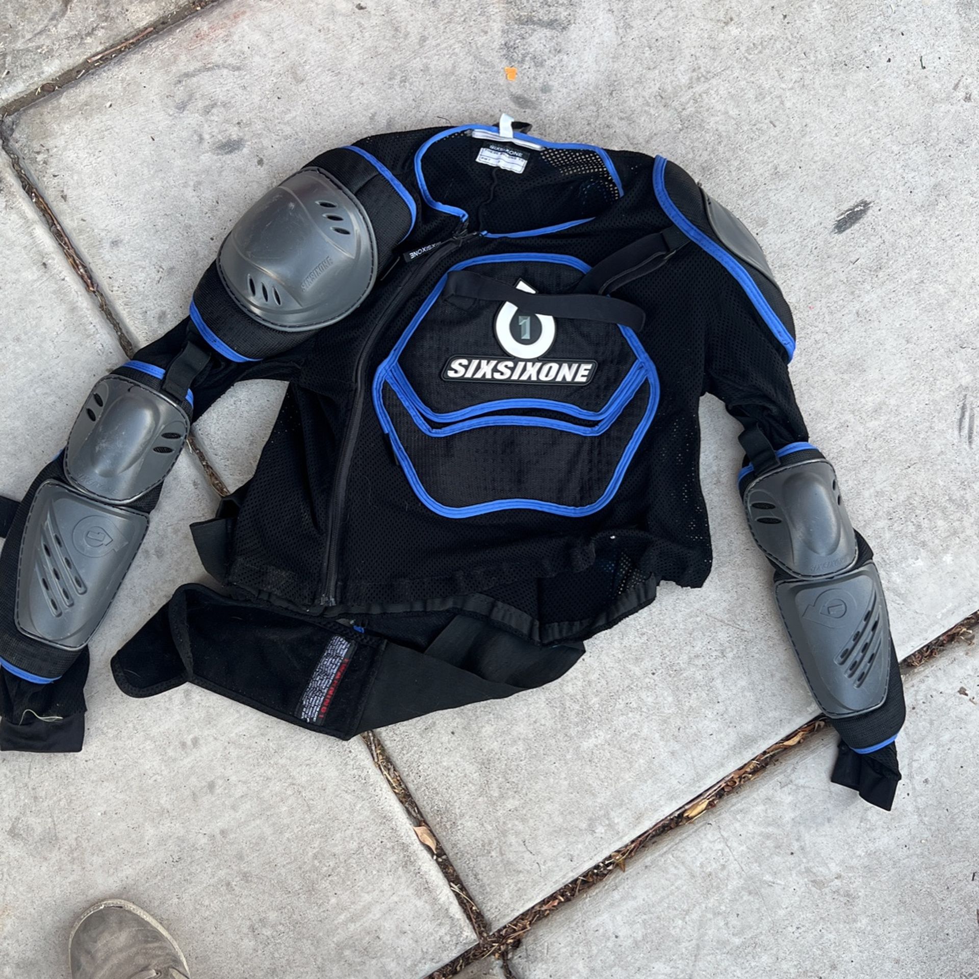 Full Upper Body Armor Suit 661 Sixsixone Mtn Bike Motocross Bmx