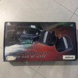 Jeep Wrangler LED Side  Mirrors 