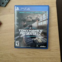 Tony Hawk Pro Skater 1 + 2 Ps4
