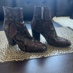 Zara Women’s Animal Print Calf Boots