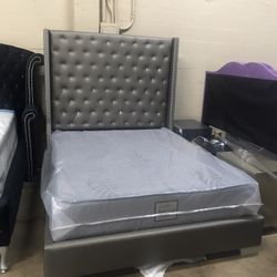 Brand New Queen Size Bed With Mattress $599.