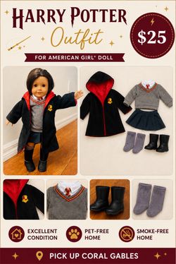 American Girl doll Harry Potter outfit
