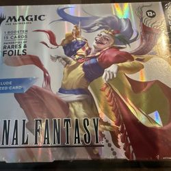 Magic the Gathering Final Fantasy Collector Booster Omega Box 1 Pack 15 Cards *Unopened