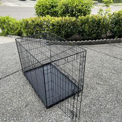 Good condition, Fully foldable dog crate 