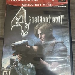 Resident Evil 4 Ps2