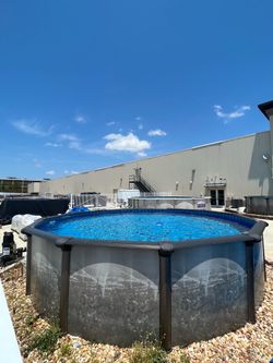 Trade—Brand new above ground pool