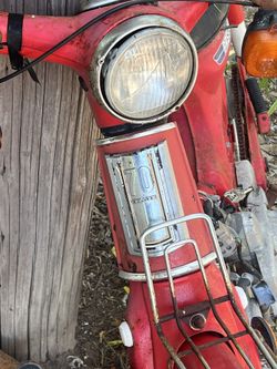 vintage 1983 Honda Passport C70 motorcycle