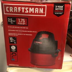 2.5 Gallon Wet/Dry Vac