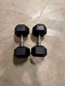 Pair of 40lb dumbbells