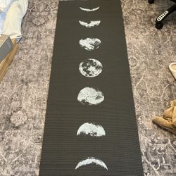 Moon Phases Yoga Mat