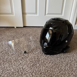 ScorpionEXO Full Face Polycarbonate Shell Motorcycle Helmet DOT Approved With Cardo (L)