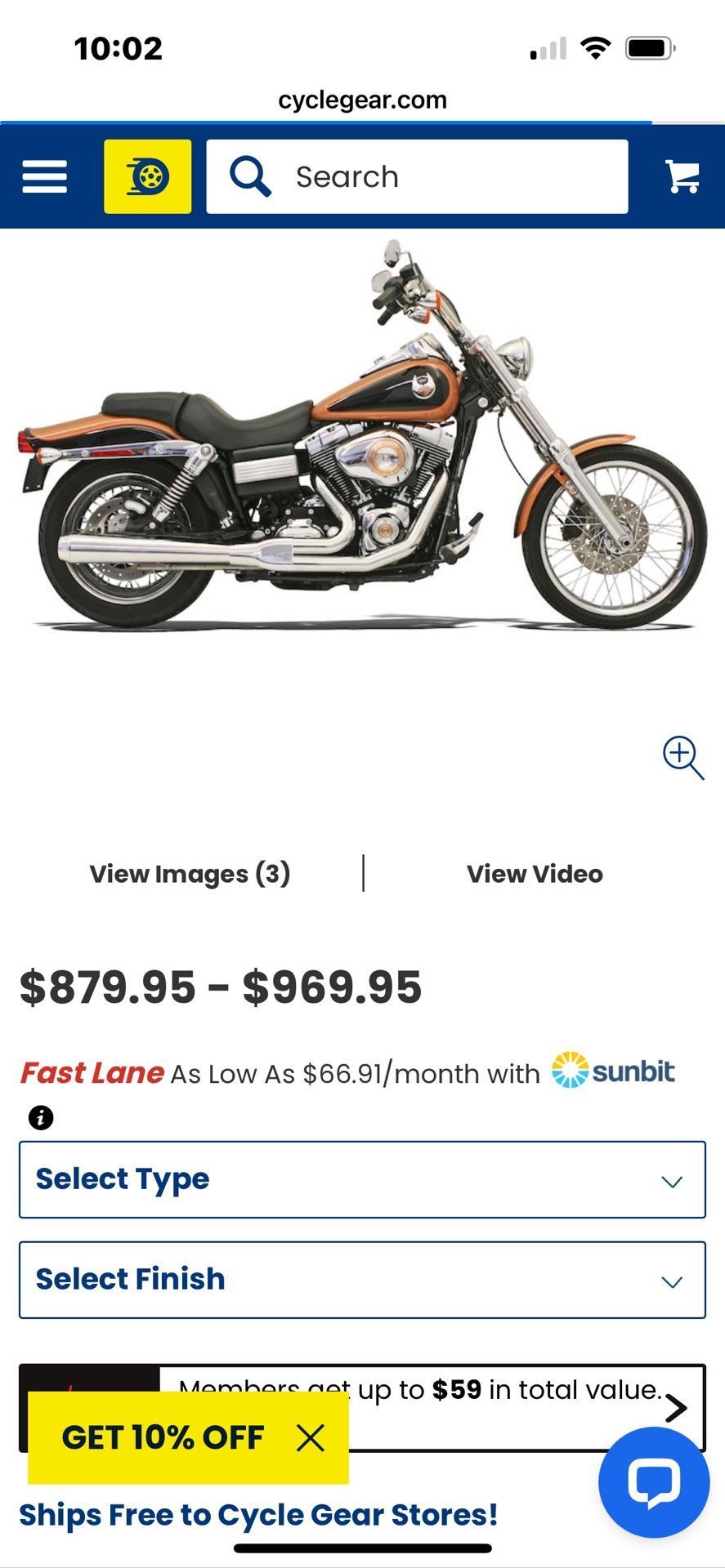 Bassani Chrome Exhaust