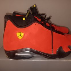 Air Jordan Retro 14 " Ferrari " Size 12