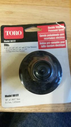 Toro electric trimmer prewound spool