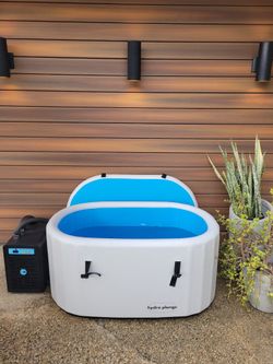 Portable Cold Plunge - Full Setup 