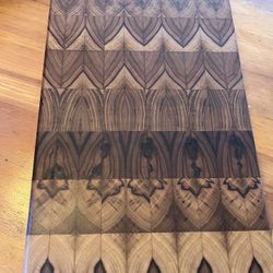 Teak End Grain Cutting Board