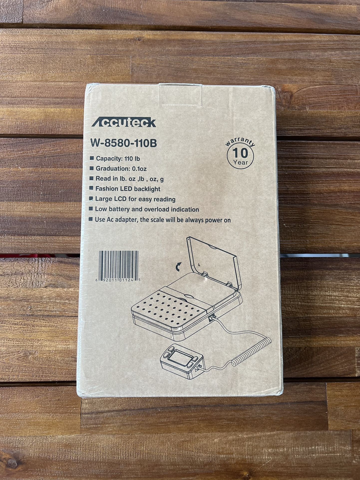 ACCUTECK ShipPro 110lbs x 0.1 oz. Digital Shipping Postal Scale
