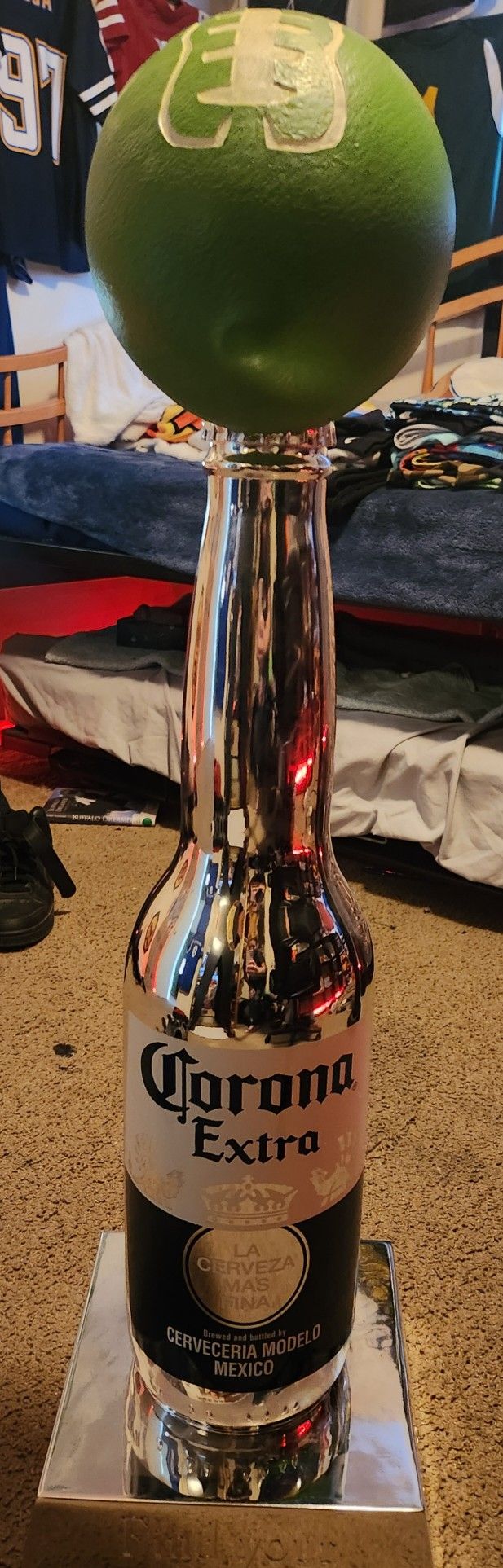 Large Corona Football Trophy