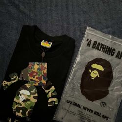Black Camo Bape Tee