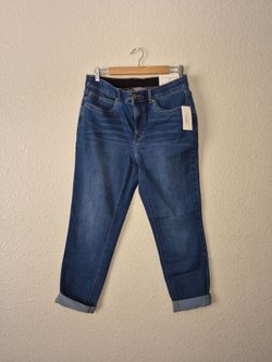 NWT Christopher And Banks Women's Med Wash Mid-Rise Ankle Shape  Jeans Size: 10