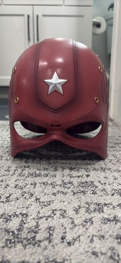 Marvel hard plastic mask captain america