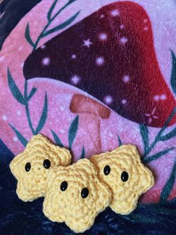 Crochet Mario Stars Amigurumi