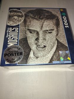 Elvis Presley Jigsaw Puzzle 1000 Piece NEW Photomosaics by Robert Silvers
