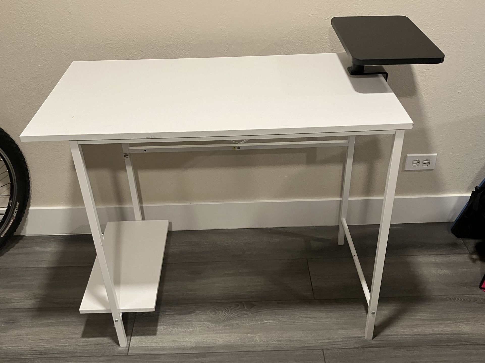Small White Desk 