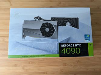 MSI GeForce RTX 4090 SUPRIM LIQUID X — 24GB GDDR6X