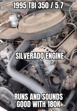 TBI Silverado 5.7 / 350 Engine 88-95