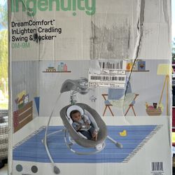 Ingenuity Dream Comfort InLighten Cradling  Swing & Rocker