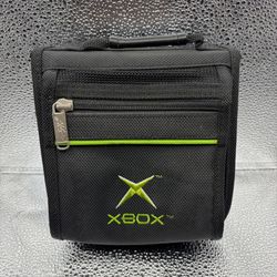 Microsoft Original Xbox Black Carry Case Bag 20 Slot, GOOD CONDITION! Vintage