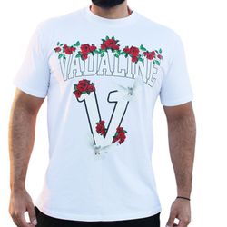 Vadaline Floral White T-shirt 