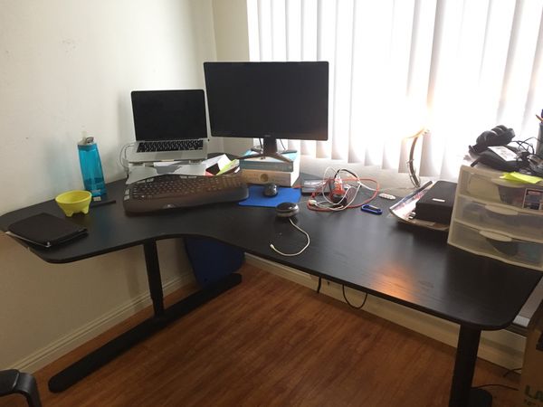 Ikea Bekant Corner Desk For Sale In Sunnyvale Ca Offerup
