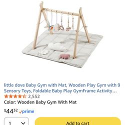 baby activity set, new 