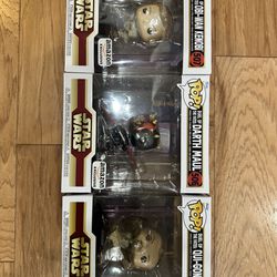 Star Wars Funko Pop Duel Of The Fates 