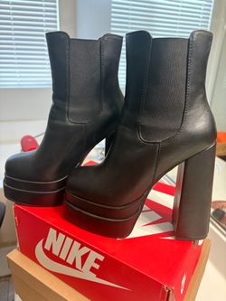 Black Platform Boots