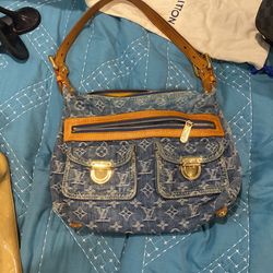 Louis Vuitton Denim Handbag