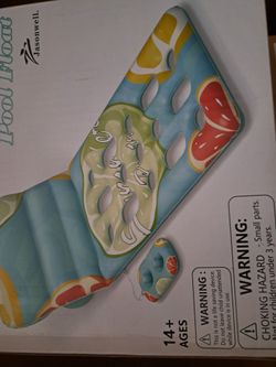 Inflatable pool/lake floats $100