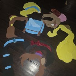 Princes photo booth props
