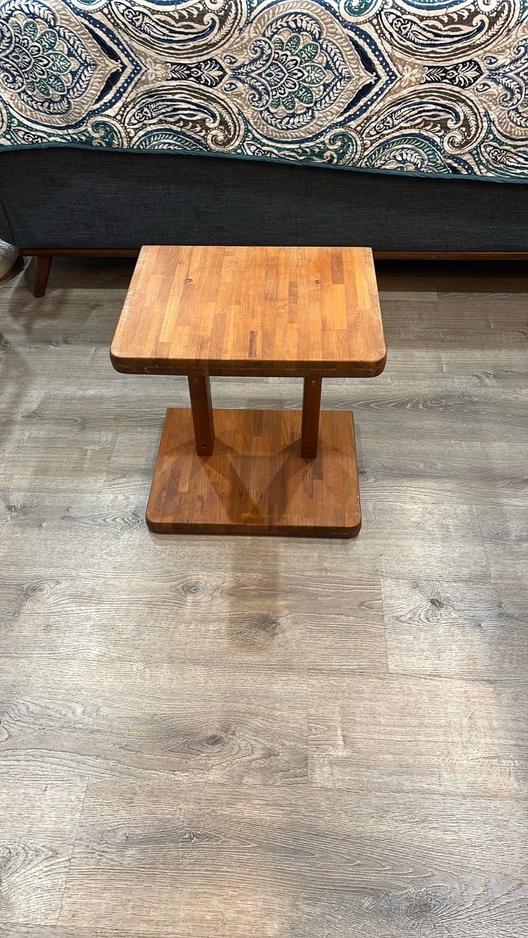 Sold Wood End Table