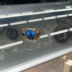 Masonic Ring Solid 10kt