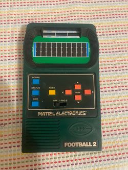 Vintage Mattel electronic football 2