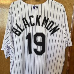 Charlie Blackmon Official home jersey #19. XL